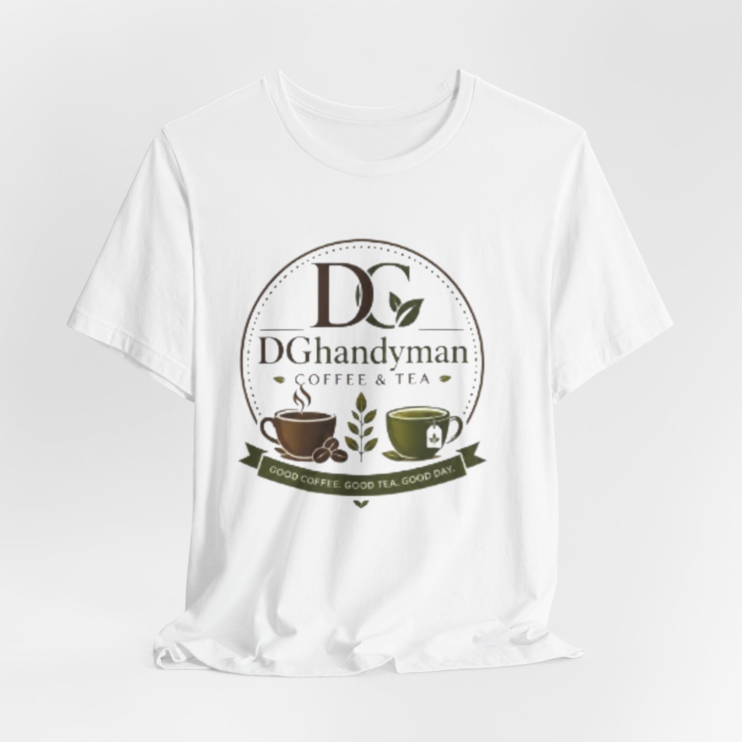 Coffee Shop Logo T-Shirt — DGhandyman Coffee & Tea Branded Tee