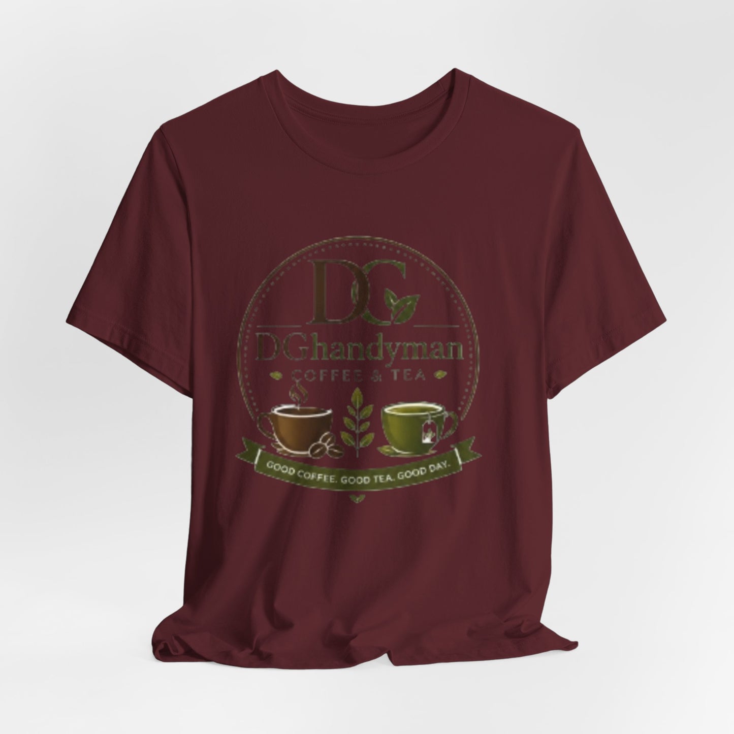 Coffee Shop Logo T-Shirt — DGhandyman Coffee & Tea Branded Tee