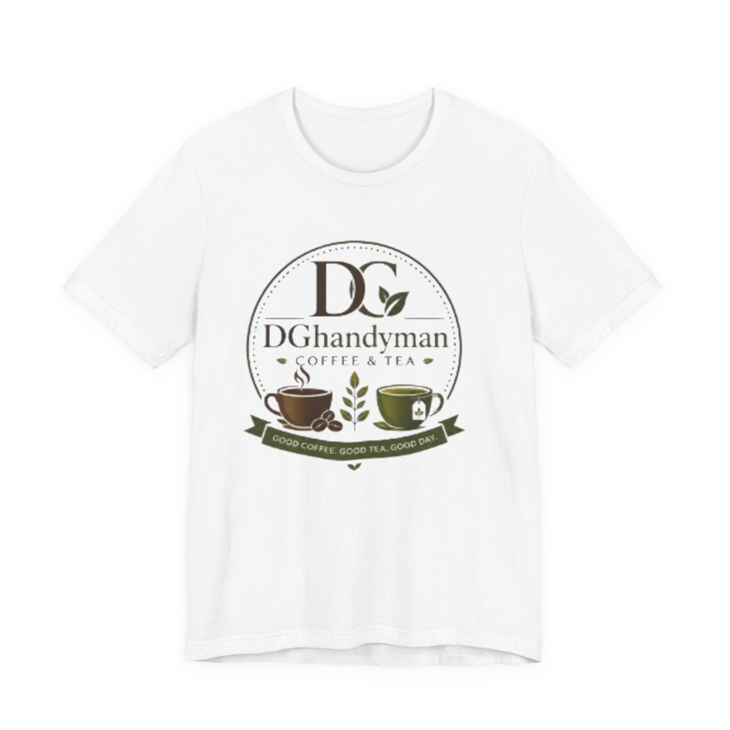 Coffee Shop Logo T-Shirt — DGhandyman Coffee & Tea Branded Tee