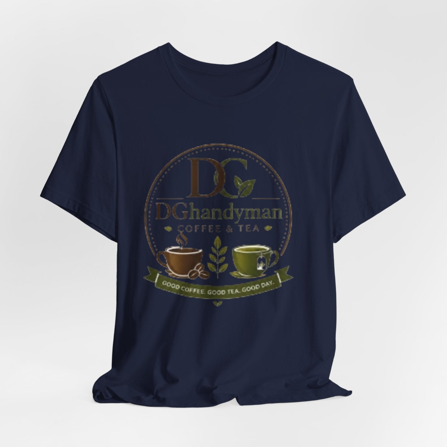 Coffee Shop Logo T-Shirt — DGhandyman Coffee & Tea Branded Tee