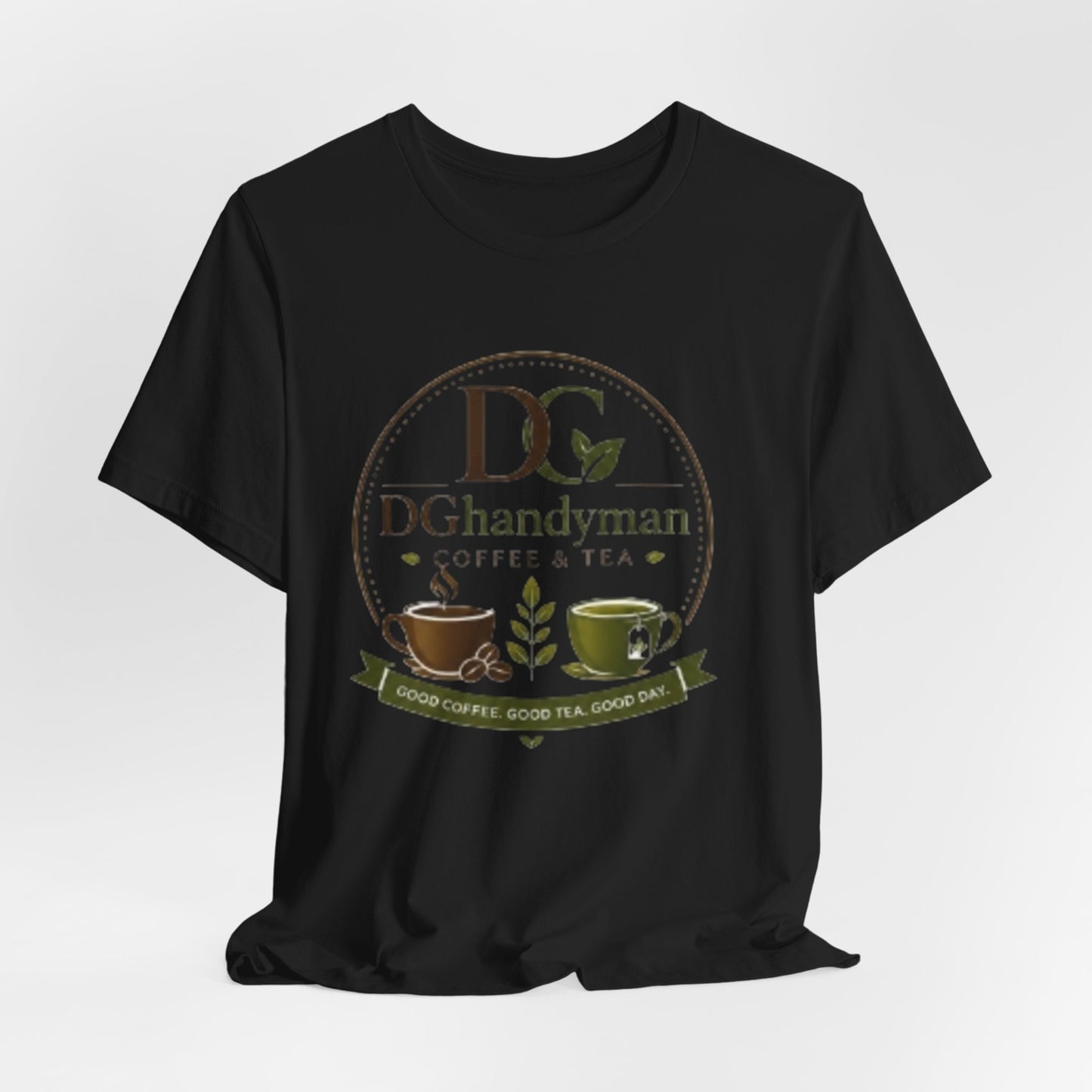 Coffee Shop Logo T-Shirt — DGhandyman Coffee & Tea Branded Tee