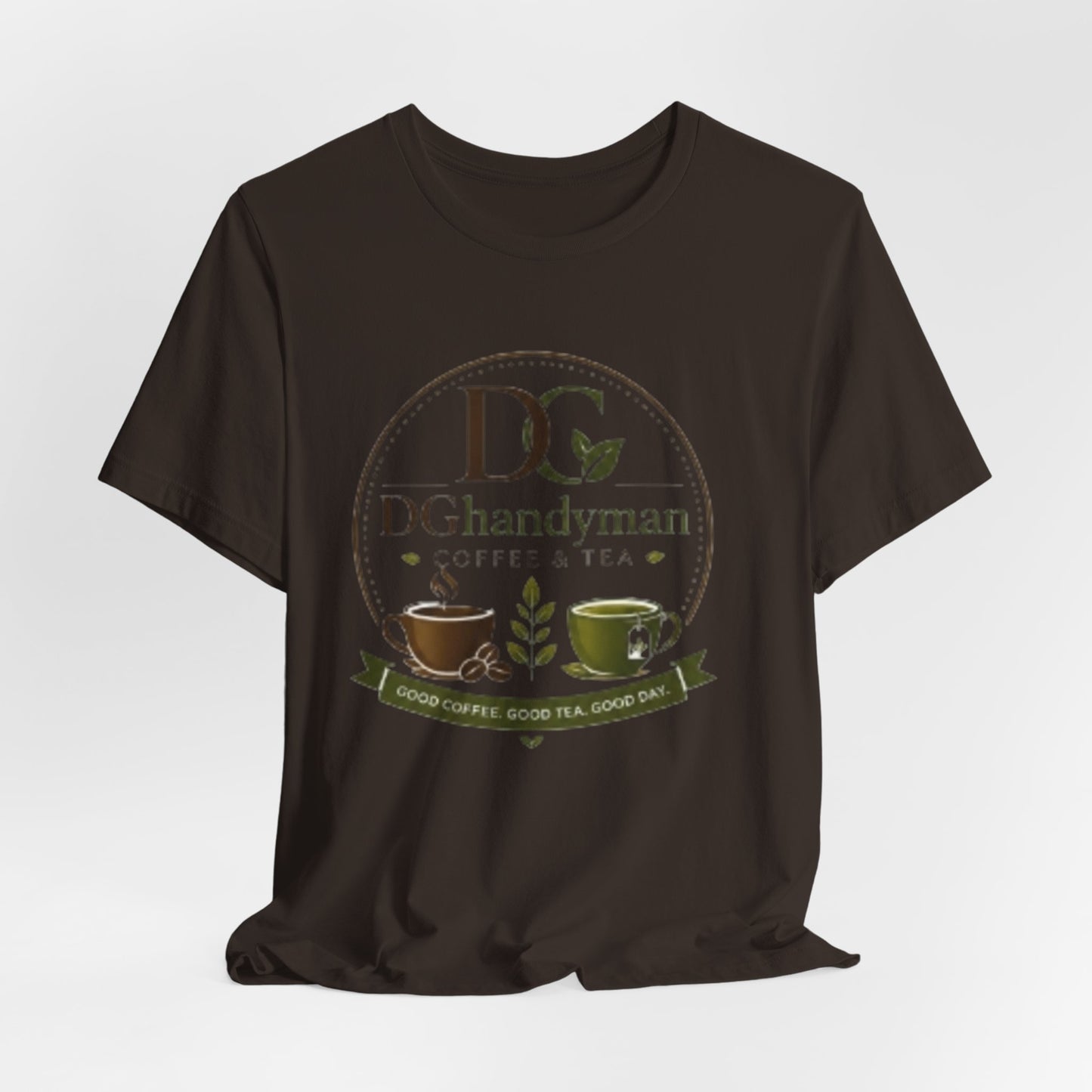 Coffee Shop Logo T-Shirt — DGhandyman Coffee & Tea Branded Tee
