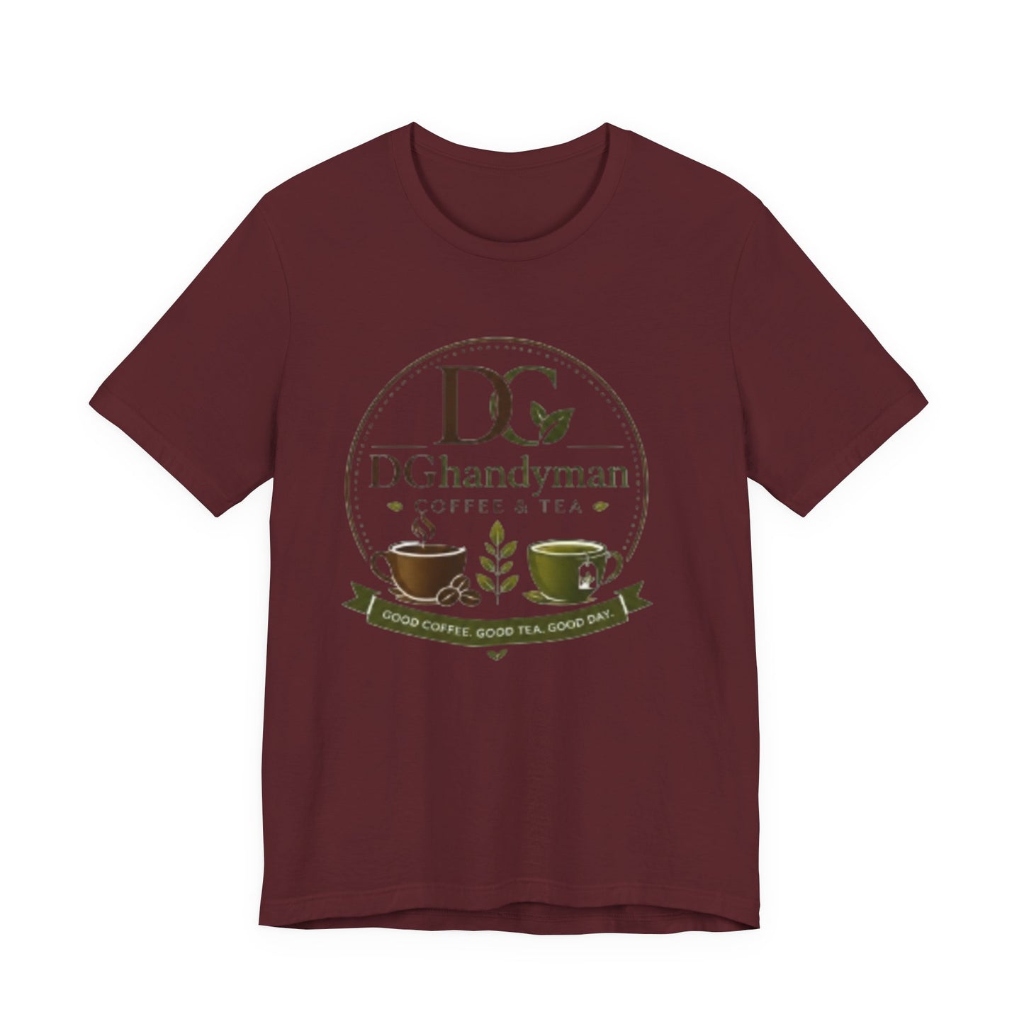 Coffee Shop Logo T-Shirt — DGhandyman Coffee & Tea Branded Tee