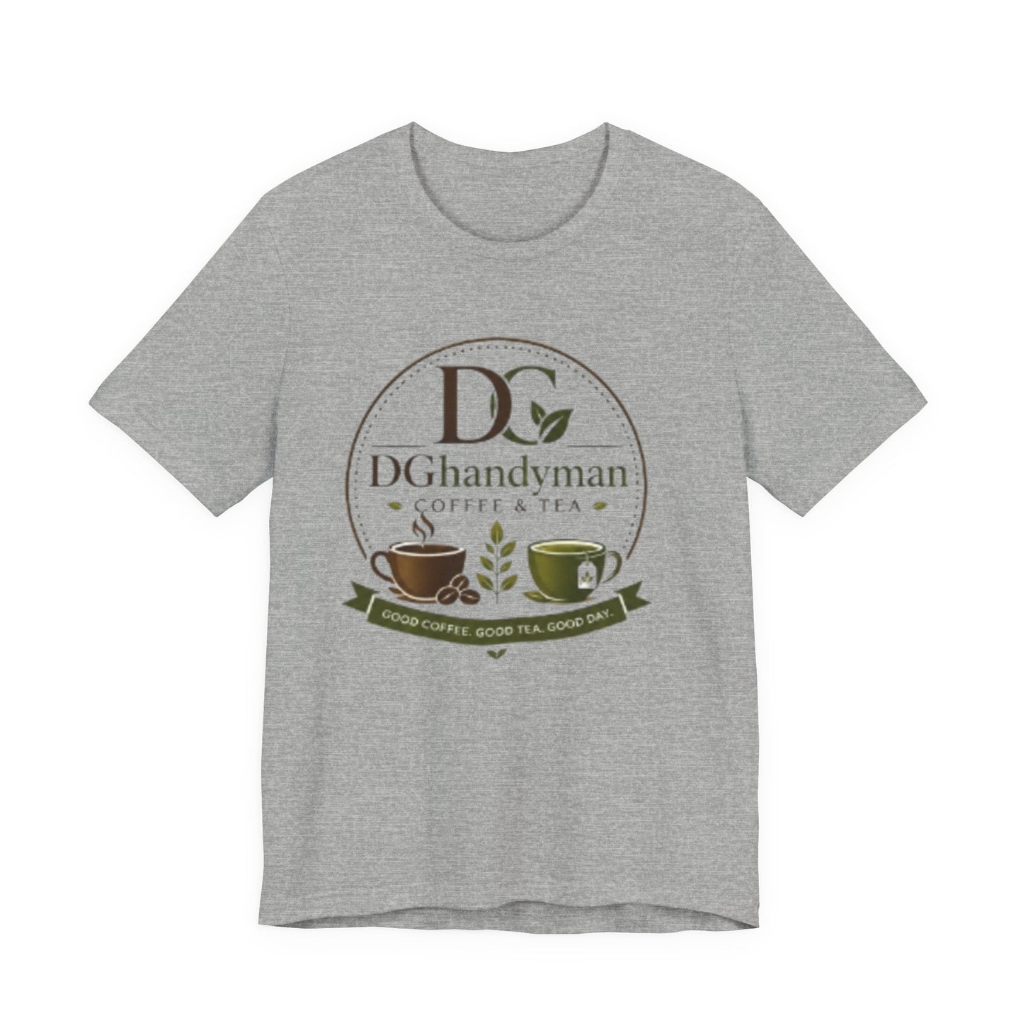 Coffee Shop Logo T-Shirt — DGhandyman Coffee & Tea Branded Tee