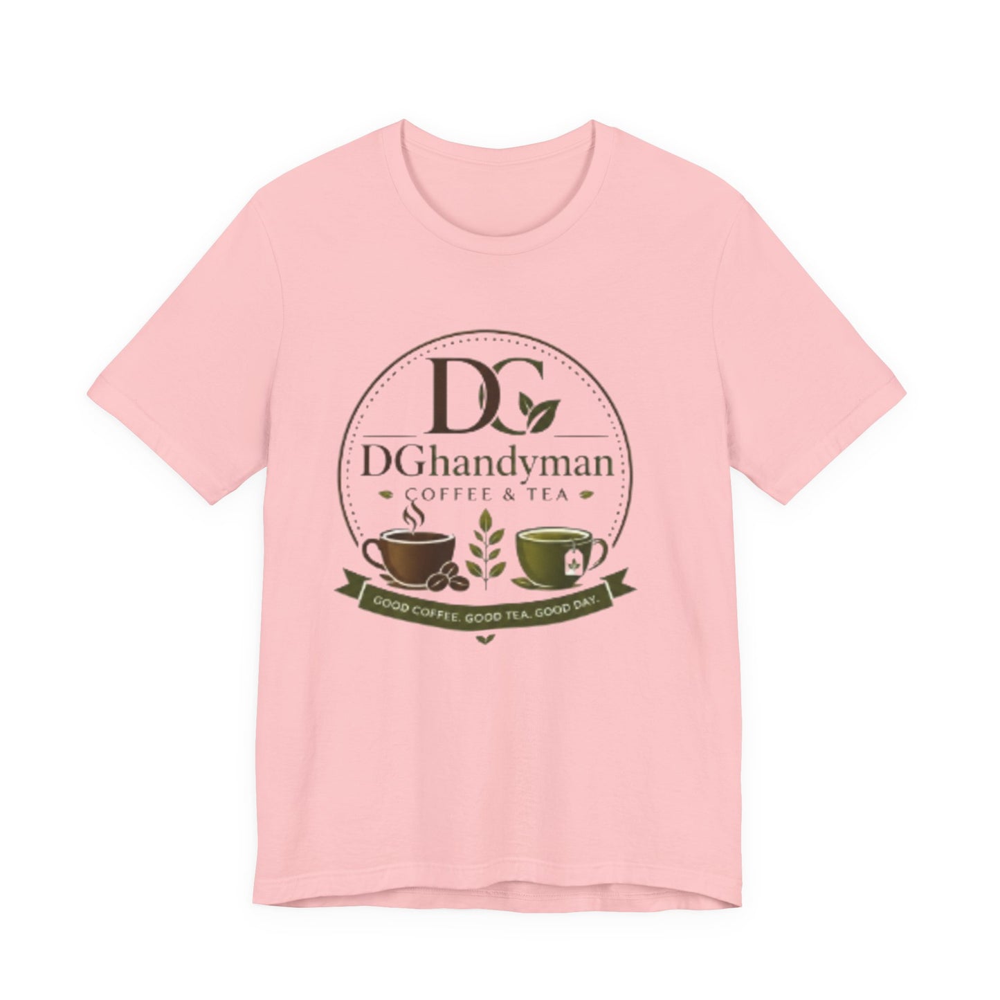 Coffee Shop Logo T-Shirt — DGhandyman Coffee & Tea Branded Tee