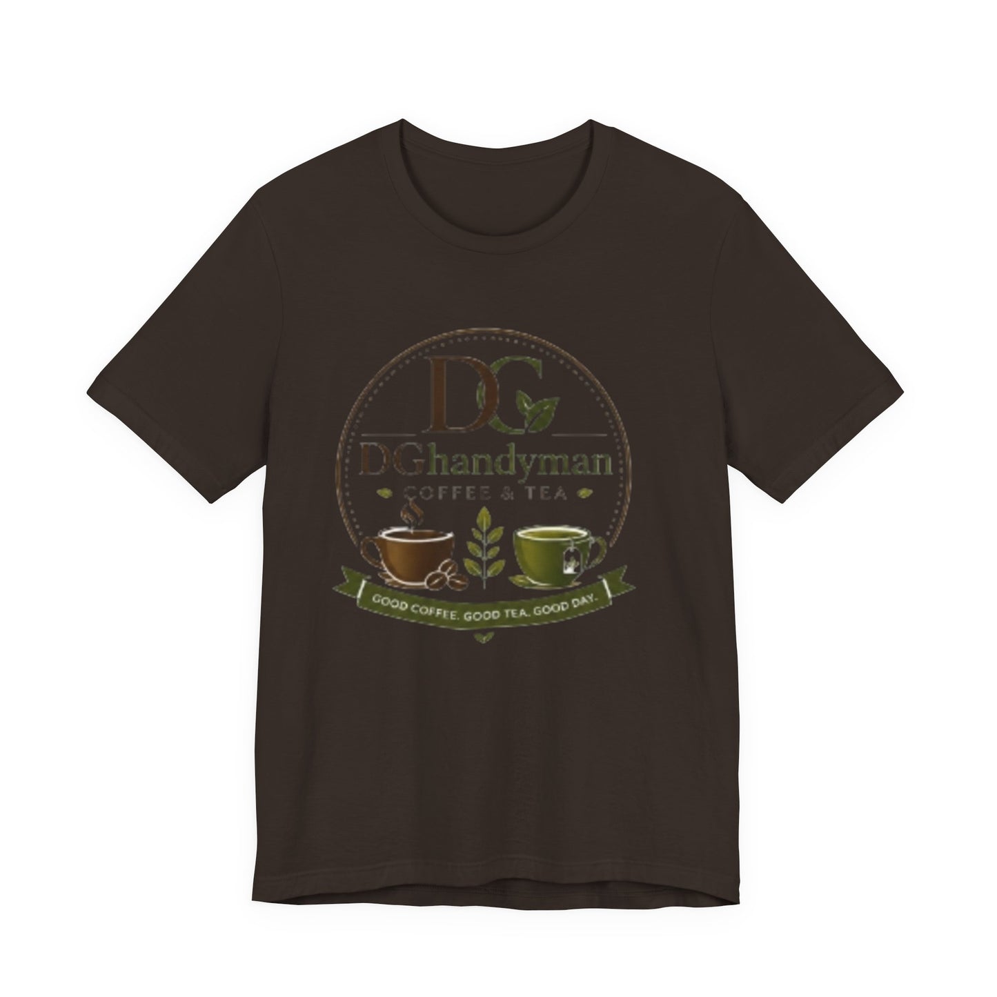 Coffee Shop Logo T-Shirt — DGhandyman Coffee & Tea Branded Tee