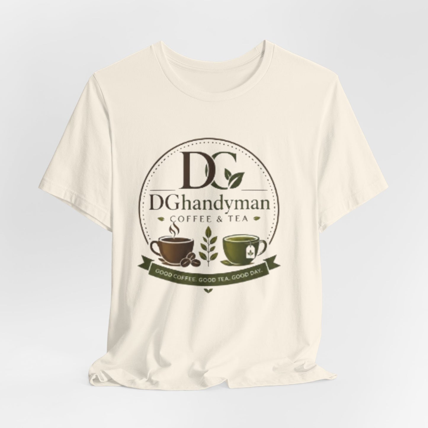 Coffee Shop Logo T-Shirt — DGhandyman Coffee & Tea Branded Tee