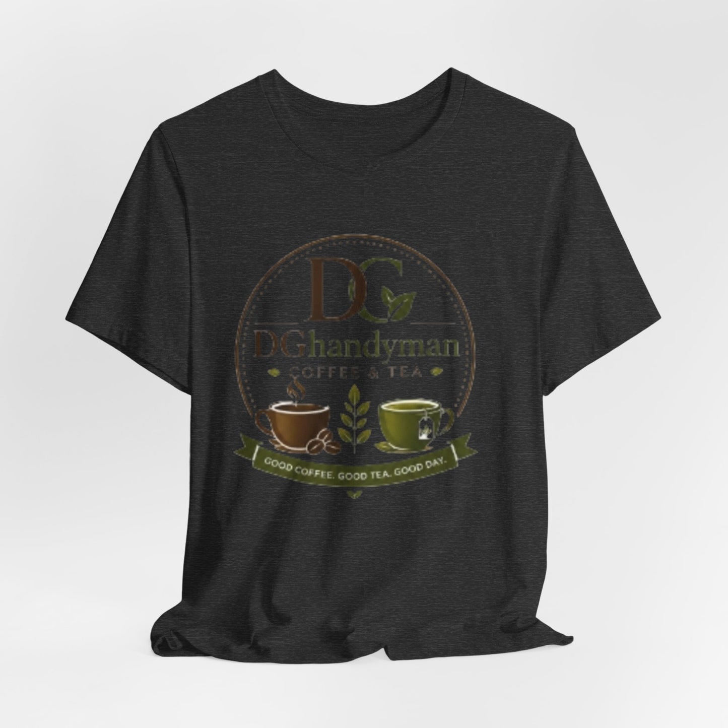 Coffee Shop Logo T-Shirt — DGhandyman Coffee & Tea Branded Tee