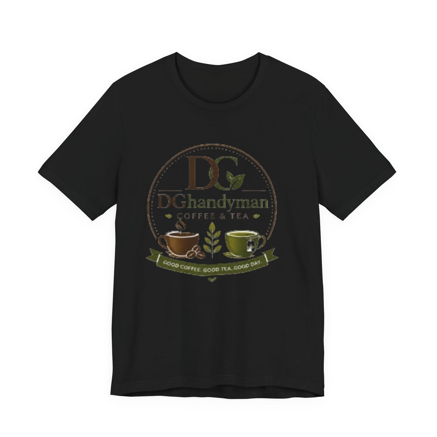 Coffee Shop Logo T-Shirt — DGhandyman Coffee & Tea Branded Tee