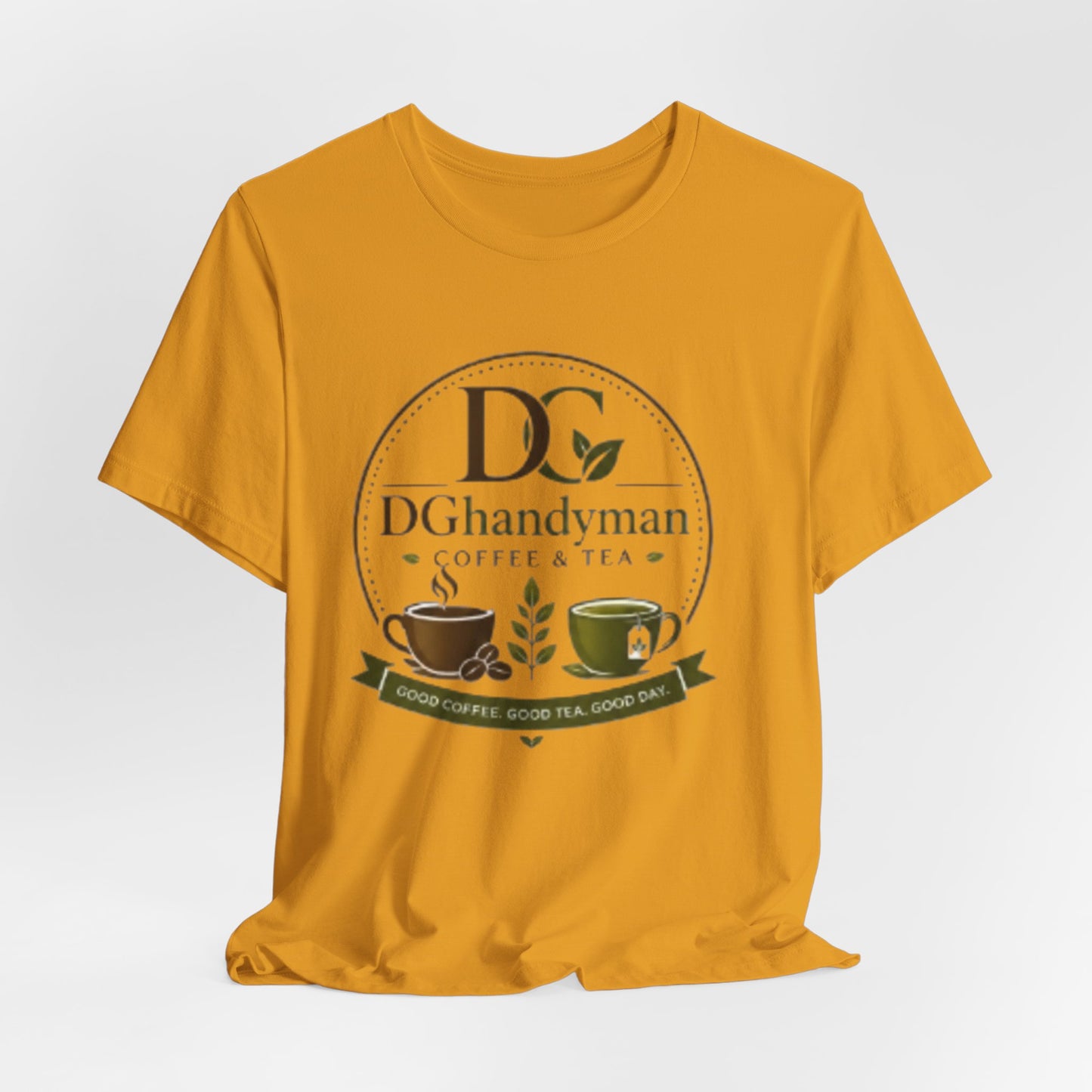 Coffee Shop Logo T-Shirt — DGhandyman Coffee & Tea Branded Tee