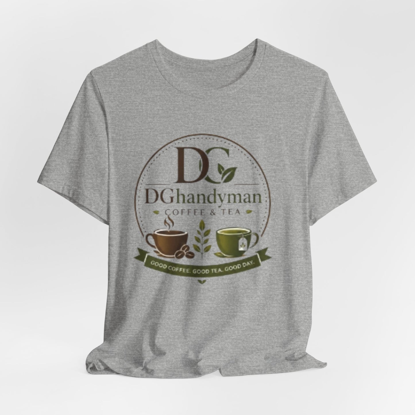 Coffee Shop Logo T-Shirt — DGhandyman Coffee & Tea Branded Tee