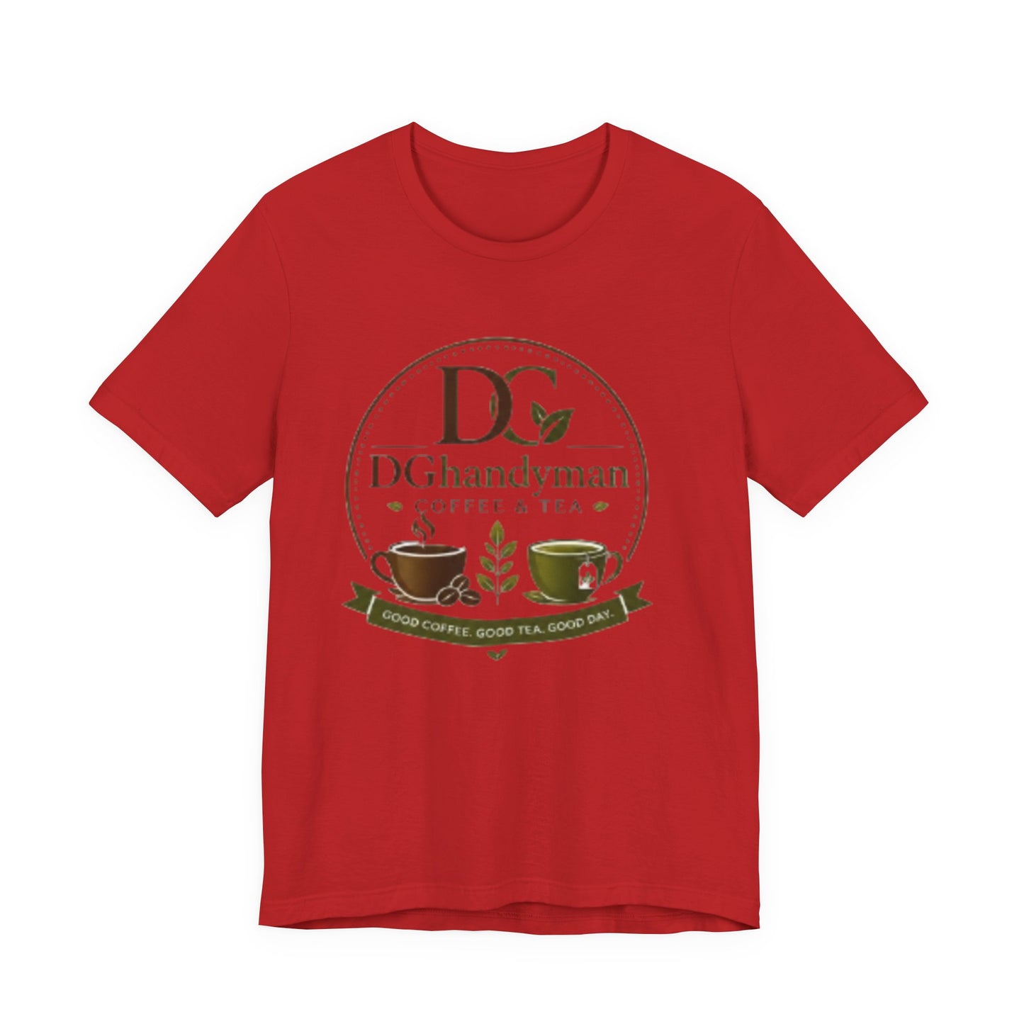 Coffee Shop Logo T-Shirt — DGhandyman Coffee & Tea Branded Tee
