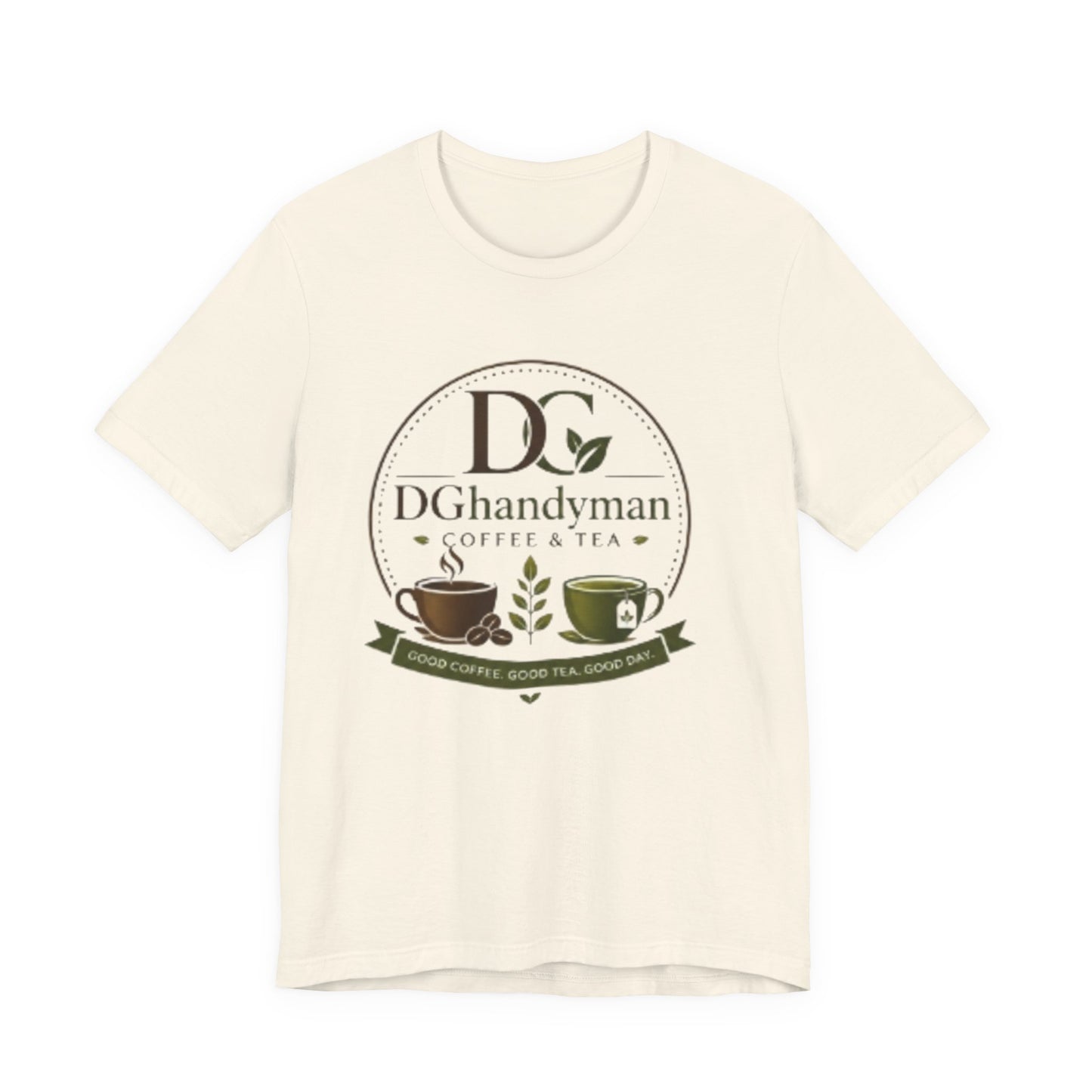 Coffee Shop Logo T-Shirt — DGhandyman Coffee & Tea Branded Tee