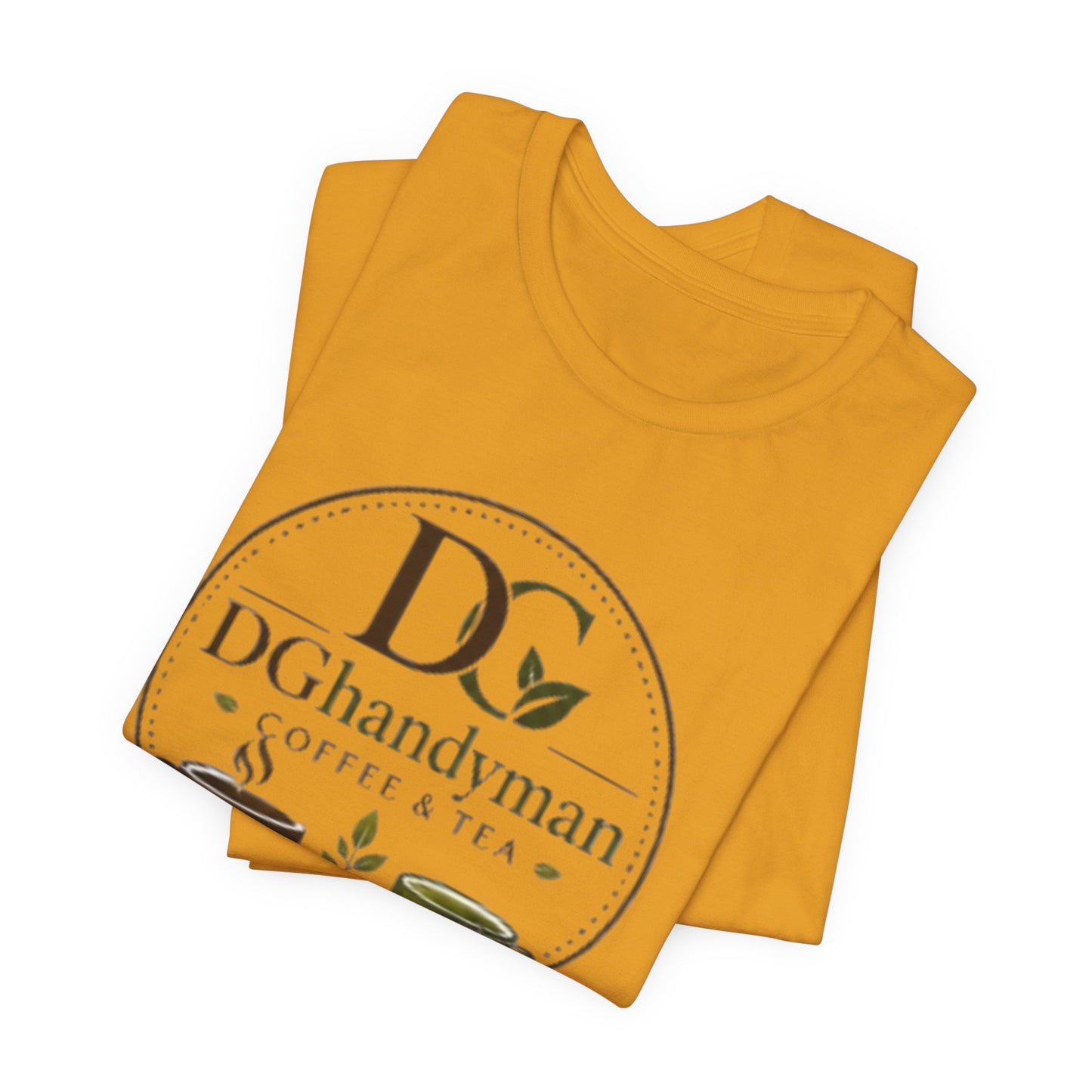 Coffee Shop Logo T-Shirt — DGhandyman Coffee & Tea Branded Tee