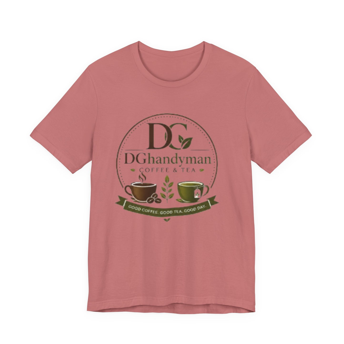 Coffee Shop Logo T-Shirt — DGhandyman Coffee & Tea Branded Tee