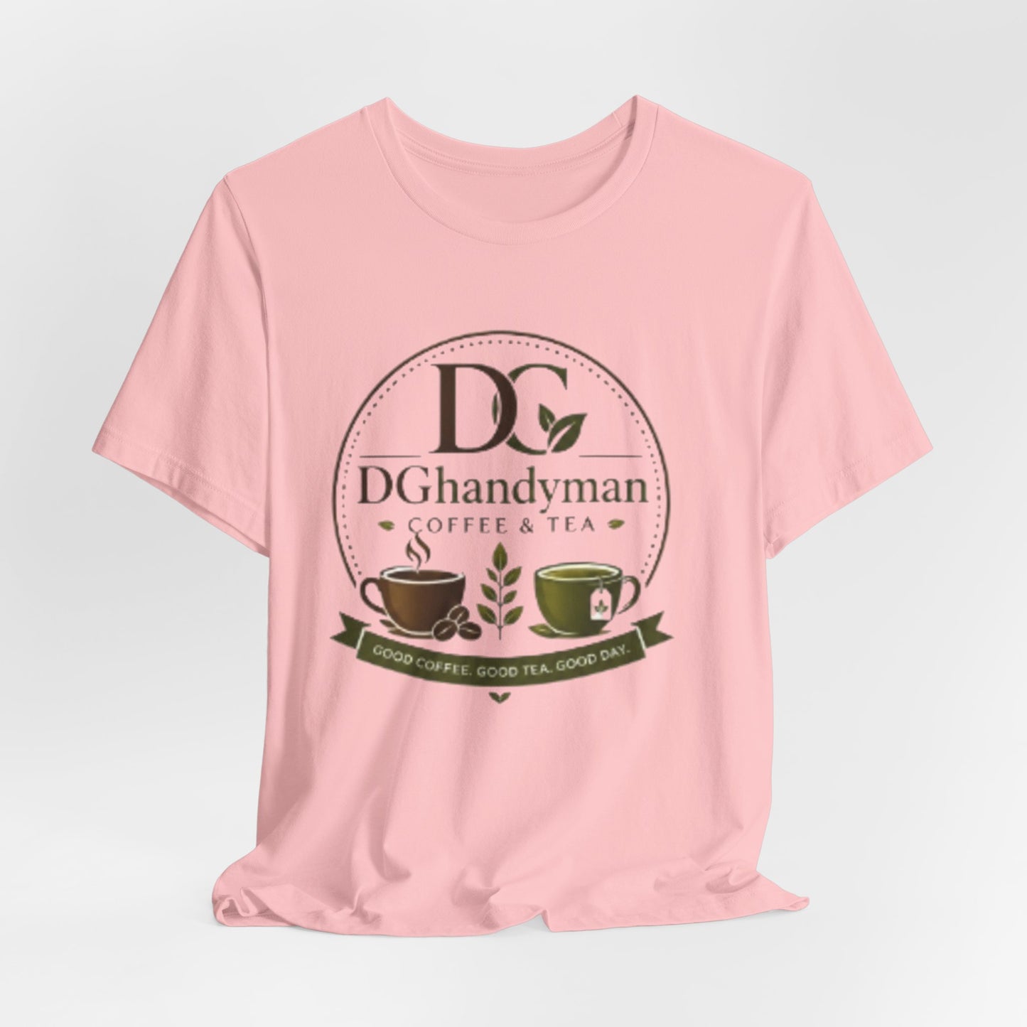 Coffee Shop Logo T-Shirt — DGhandyman Coffee & Tea Branded Tee